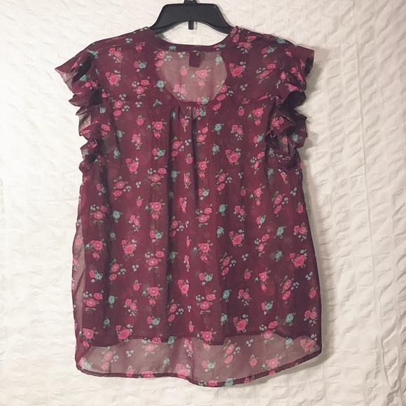 Flowery Blouse - Picture 4 of 4